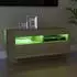 vidaXL TV-Schrank mit LED-Leuchten Sonoma-Eiche 80x35x40cm (804448)