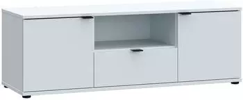 Forte Ganymede TV-Lowboard 130, 2-türig, secret grey, 129,8x43,9x41,3cm