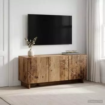 vidaXL TV-Lowboard Altholz-Optik 90x34,5x40cm (8011574)