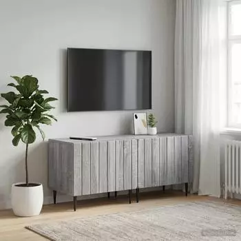vidaXL TV-Schrank Sonoma grau Holzwerkstoff (896461)