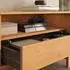 Idimex Adamo TV-Lowboard 145cm Massivholz, Eiche, Lamellen-Schiebetür (80125)