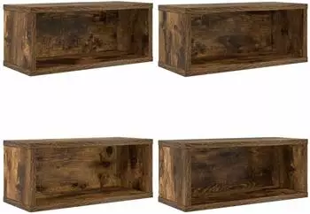 vidaXL CD-Regal Holzwerkstoff 40x17x17cm