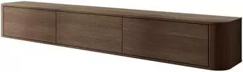 Mirjan24 TV-Lowboard Hange MDF, nussbaumfarben, 200x29x34cm (800001793009)