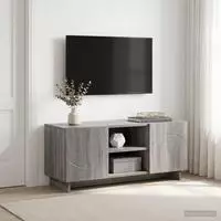 vidaXL TV-St&auml;nder 90 x 34,5 x 40 cm Sonoma-Grau Holzwerkstoff