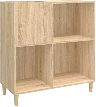 vidaXL Plattenschrank Sonoma Eiche 84,5x38x89cm Spanplatte (831992)