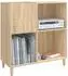 vidaXL Plattenschrank Sonoma Eiche 84,5x38x89cm Spanplatte (831992)