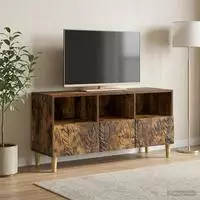 vidaXL TV-Schr&auml;nk 102 x 34,5 x 50 cm R&auml;uchereiche Holzwerkstoff