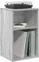 vidaXL Schallplattenschrank Sonoma-grau, Holzwerkstoff, 38x33x61cm (8012863)