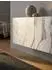 KADIMA DESIGN TV-Lowboard hängend, Marmor-Optik, weiß, 160x30x30cm