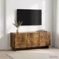vidaXL TV-Lowboard 90 x 34,5 x 40 cm R&auml;uchereiche Holzwerkstoff