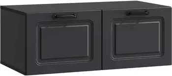 vidaXL Wandmontierter TV-Schrank Holzwerkstoff schwarz 78,5x41x30cm