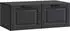 vidaXL Wandmontierter TV-Schrank Holzwerkstoff schwarz 78,5x41x30cm