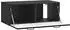 vidaXL Wandmontierter TV-Schrank Holzwerkstoff schwarz 78,5x41x30cm