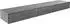 DeLife Cuor Lowboard schwebend, Keramik Betongrau, 200cm, 1 Klappe 1 Schubfach