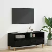 vidaXL TV-Schr&auml;nk 100 x 34,5 x 44,5 cm Schwarz Eichen-Optik