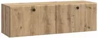 vidaXL Wandmontierter TV-Schrank 98 x 31 x 30 cm Artisan-Eiche