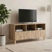 vidaXL TV-Schr&auml;nk 102 x 34,5 x 50 cm Artisan-Eiche Holzwerkstoff