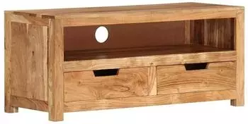 vidaXL TV-Schrank Akazien-Massivholz 88x35x40cm (338433)
