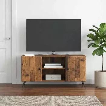 vidaXL TV-Schrank Altholz-Optik 102x34,5x50cm (895623)