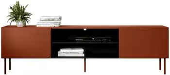 Mirjan24 TV-Lowboard Rafael 200 EF 200x58x40cm, Brick Red Sphera (800001383657)