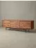 KADIMA DESIGN HiFi Lowboard WL5.636 Sheesham Massivholz, 147x50x38cm, 3 Türen (WL5.636)