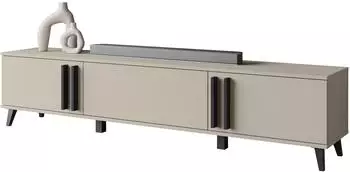 Mirjan24 Helsinki 183 TV-Lowboard mit 3 Klappen, 180x33x40cm