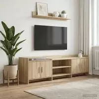 vidaXL TV-Schr&auml;nk 168 x 33 x 47 cm Sonoma-Eiche Holzwerkstoff