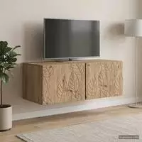 vidaXL Wandmontierter TV-Schrank 98 x 41 x 30 cm Artisan-Eiche