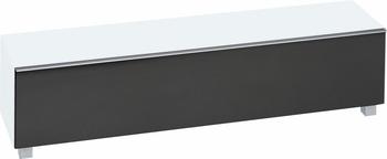 Maja 7738 Soundboard Weißglas matt/Akustikstoff schwarz