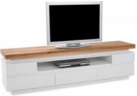 MCA furniture Lowboard "Romina" mit LED Beleuchtung wei&szlig; dimmbar, inkl.