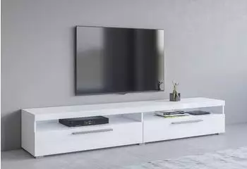 Helvetia TV-Lowboard 200 cm wei&szlig;