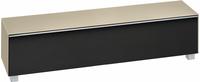 Maja 7738 Soundboard Glas sand matt/Akustikstoff schwarz