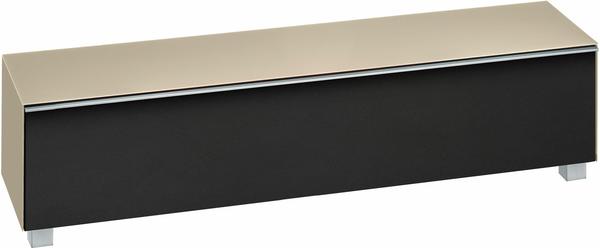 Maja 7738 Soundboard Glas sand matt/Akustikstoff schwarz
