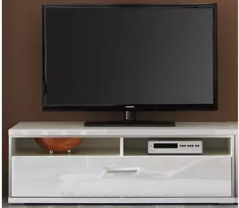 Livetastic Tv-Element Lima Taupe Pinien 3 F&auml;cher 1 Schubladen 200x65x52 cm (196082018)