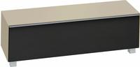 Maja 7736 Soundboard Glas sand matt/Akustikstoff schwarz
