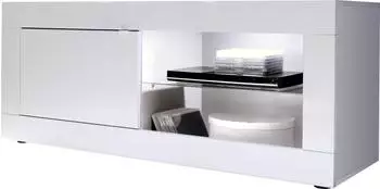 LC Basic TV-Lowboard 1400 mm wei&szlig;