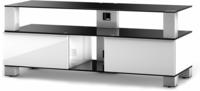 SONOROUS MD 9120-White TV-Stand weißklarglas