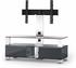SONOROUS MD 8123 TV-Stand shadow greyklarglas