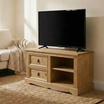 Idimex Tequila TV-Lowboard Massivkiefer Landhausstil 120x55x45cm (81407)