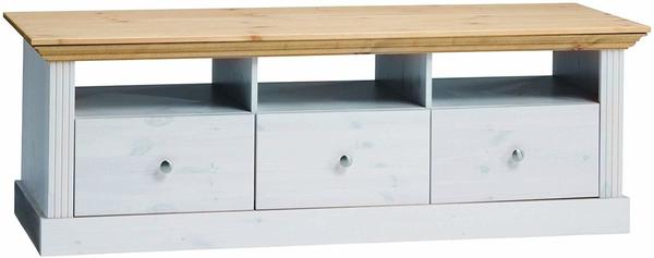 Steens Monaco TV-Board 145 cm weiß/natur