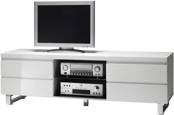 MCA Furniture Sydney TV-Lowboard 166,5 cm weiß hochglanz