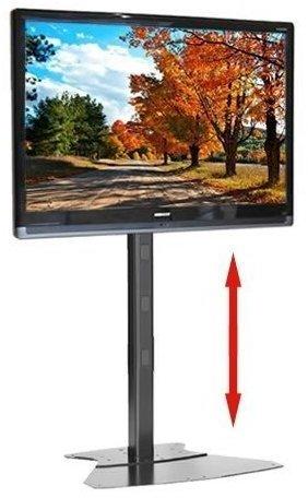 Höhenverstellbarer Plasma LCD TV Standfuß CHIMF1UB in Schwarz