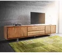 DeLife Live-Edge TV-Lowboard 300 cm Akazie natur