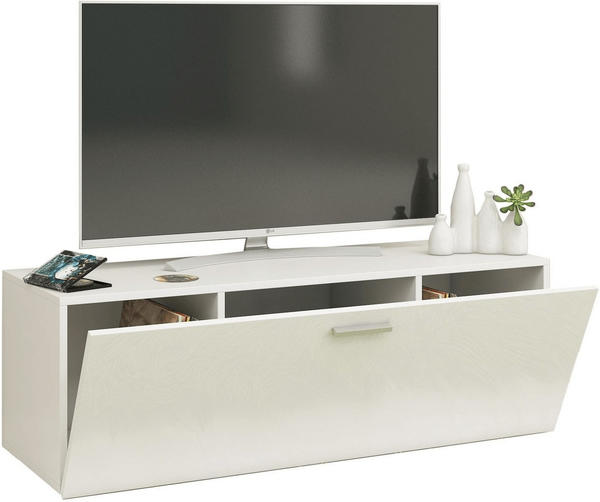 VCM Fernso TV-Lowboard 115 cm weiß