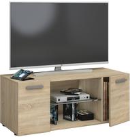 Lowina95 Tv Tisch 2 T&uuml;ren 2 Schubladen Eiche Dekor.
