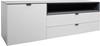 NECKERMANN Micelli TV-Lowboard 1770 mm weiß matt/anthrazit matt