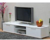 PK-Invest TV Möbel HIFI-Tisch Fernsehtisch Lowboard Medienschrank weiss hochglanz lackiert