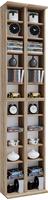 Holz CD DVD Stand Regal Schrank St&auml;nder Almera