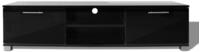 vidaXL TV-Schrank Hochglanz-Schwarz 120x40,5x35 cm
