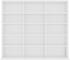 102x23x89,5 cm Spanplatte weiß (801787): vidaXL CD-Regal 102x23x89,5cm